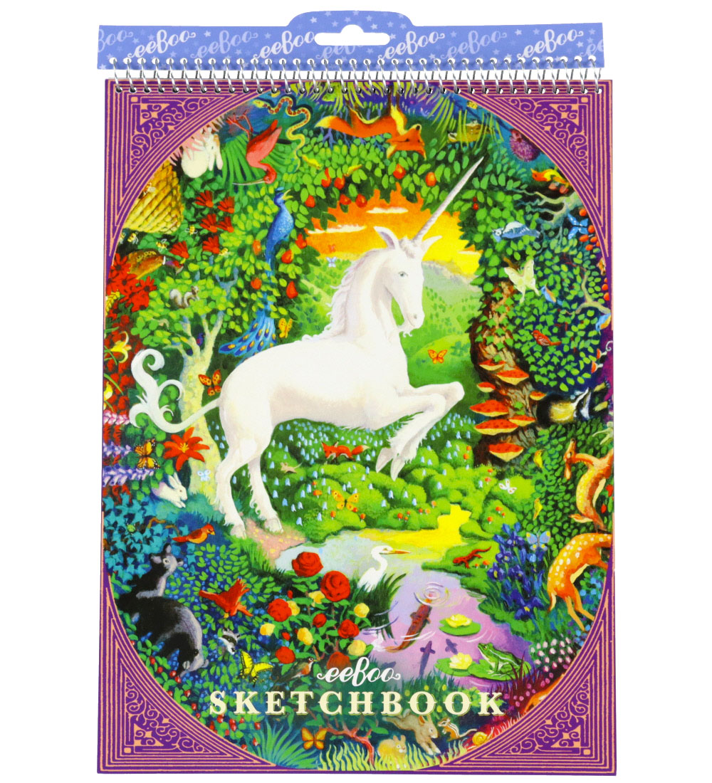 Eeboo Skizzenblock - Einhorn - Eeboo - One Size - Notizbücher Eeboo Skizzenblock - Einhorn - Eeboo - One Size - Notizbücher von Eeboo