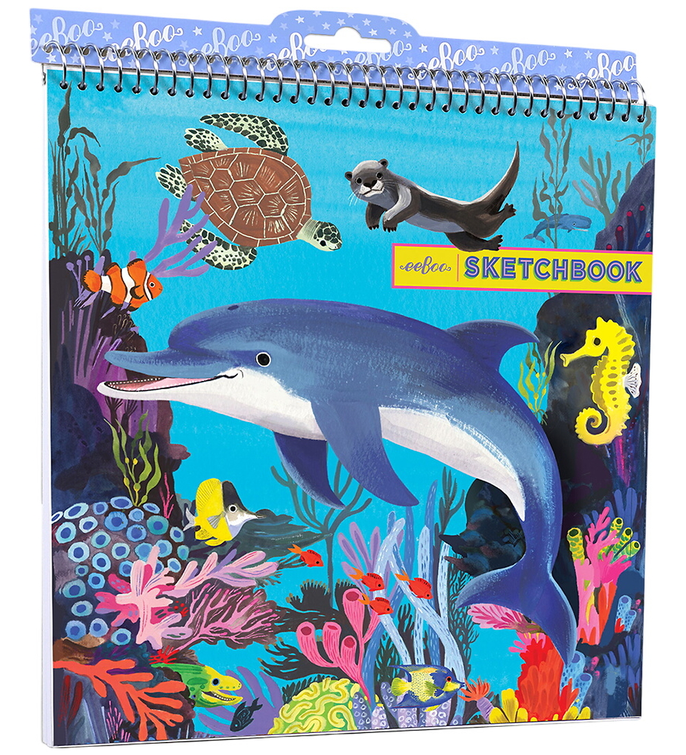 Eeboo Skizzenblock - Sea Life - Eeboo - One Size - Notizbücher Eeboo Skizzenblock - Sea Life - Eeboo - One Size - Notizbücher von Eeboo