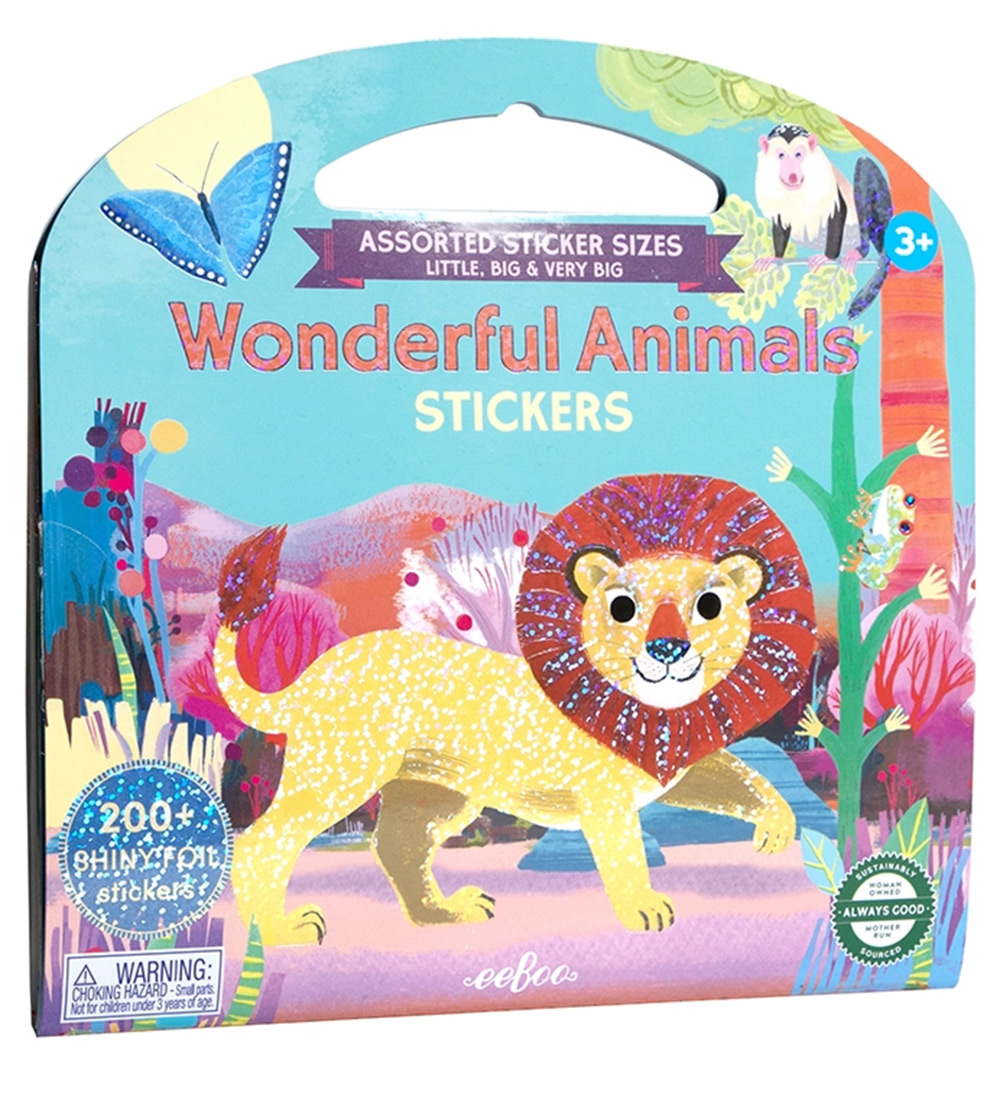 Eeboo Stickerbuch - 200+ Stickers - Schöne Tiere - Eeboo - One Size - Sticker Eeboo Stickerbuch - 200+ Stickers - Schöne Tiere - Eeboo - One Size - Sticker von Eeboo