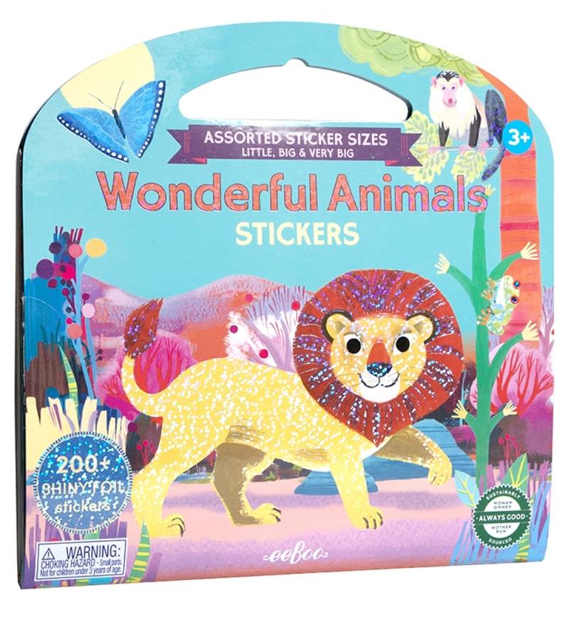 Eeboo Stickerbuch - 200+ Stickers - Schöne Tiere - Eeboo - One Size - Sticker Eeboo Stickerbuch - 200+ Stickers - Schöne Tiere - Eeboo - One Size - Sticker von Eeboo