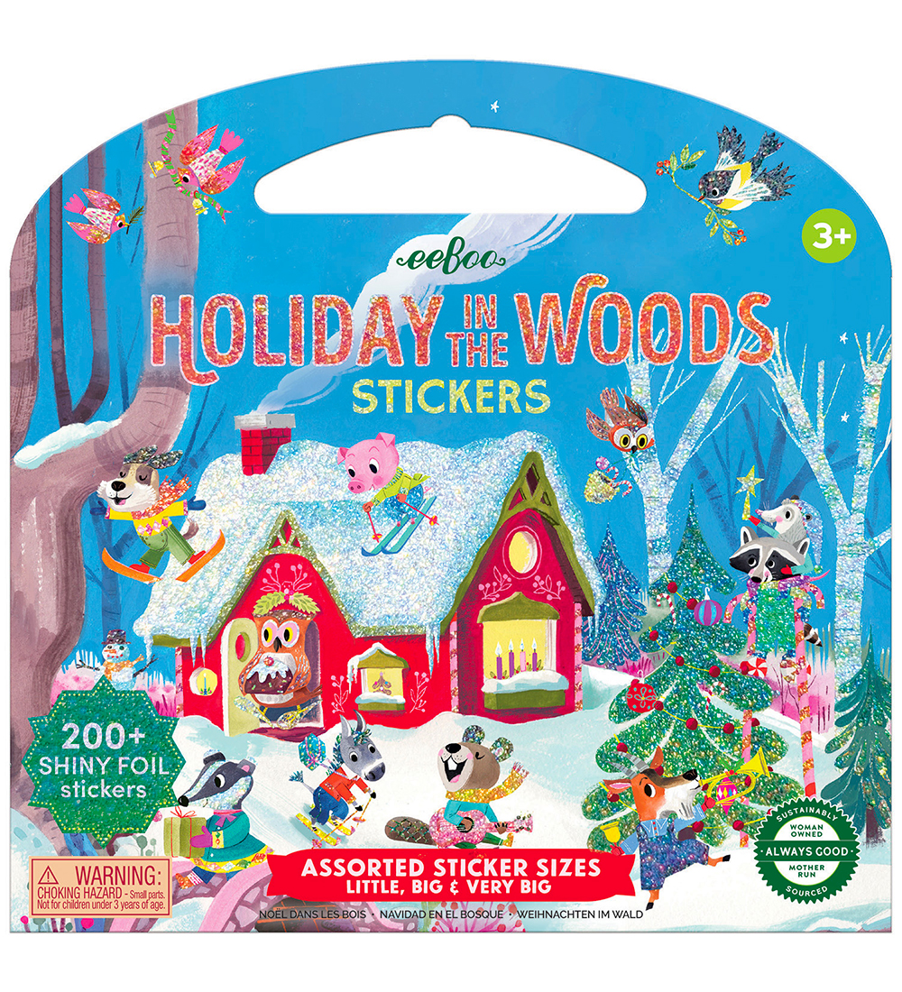Eeboo Stickerbuch - 200+ st. - Weihnachten I Der Wald - Eeboo - One Size - Sticker Eeboo Stickerbuch - 200+ st. - Weihnachten I Der Wald - Eeboo - One Size - Sticker von Eeboo