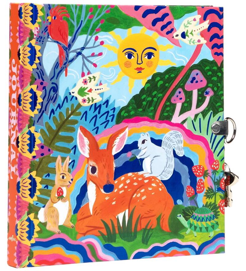 Eeboo Tagebuch m. Schloss - Bambi - Eeboo - One Size - Tagebücher Eeboo Tagebuch m. Schloss - Bambi - Eeboo - One Size - Tagebücher von Eeboo