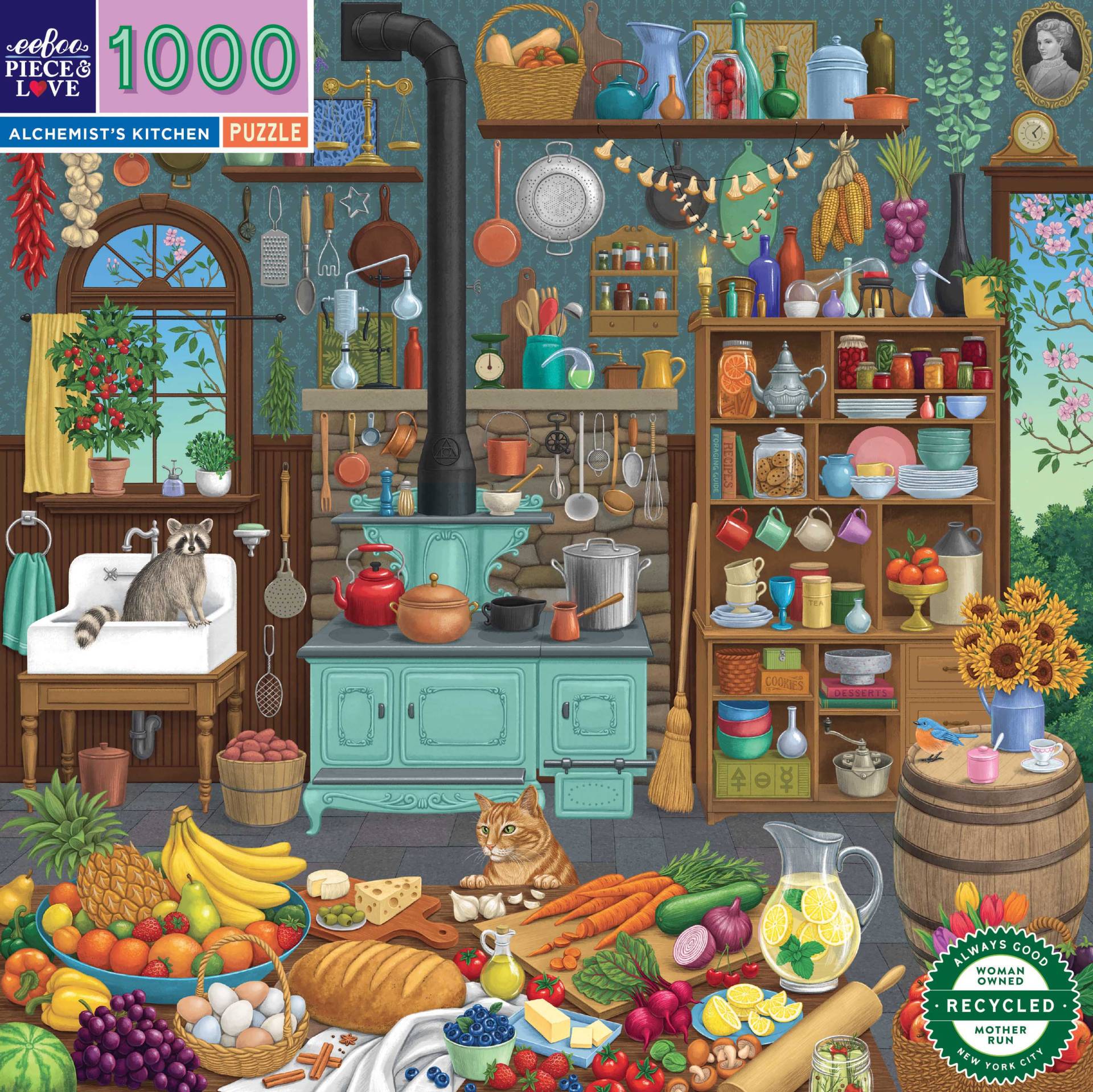 eeBoo Alchemist'S Kitchen 1000 Teile Puzzle Eeboo-51598 eeBoo Alchemist'S Kitchen 1000 Teile Puzzle Eeboo-51598 von Eeboo