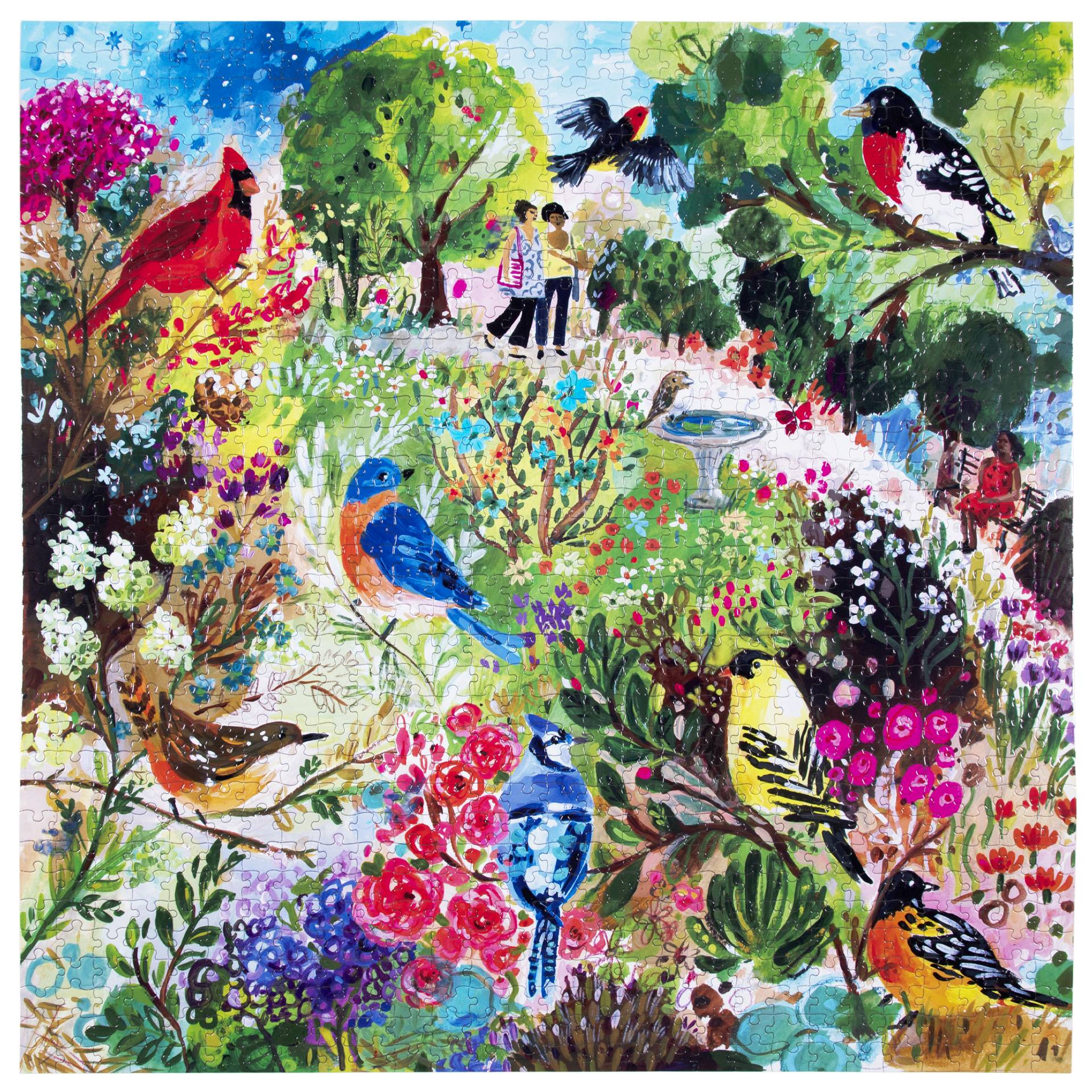 eeBoo Birds In The Park 1000 Teile Puzzle eeBoo-51249 eeBoo Birds In The Park 1000 Teile Puzzle eeBoo-51249 von Eeboo