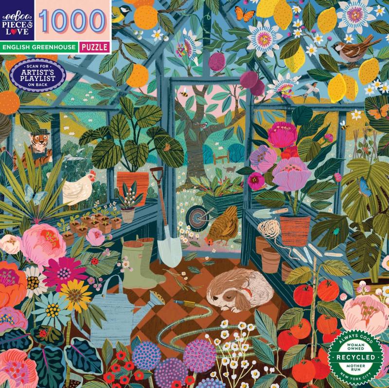 eeBoo Englisches Gewächshaus 1000 Teile Puzzle eeBoo-52134 eeBoo Englisches Gewächshaus 1000 Teile Puzzle eeBoo-52134 von Eeboo