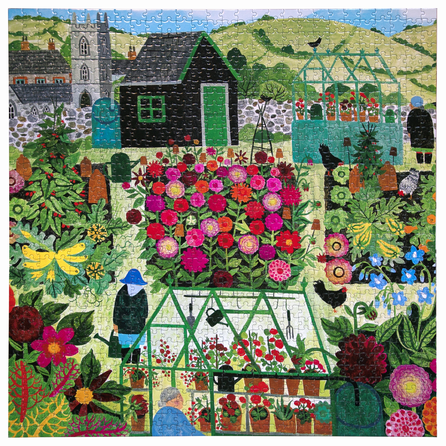 eeBoo Ernte im Garten 1000 Teile Puzzle eeBoo-51594 eeBoo Ernte im Garten 1000 Teile Puzzle eeBoo-51594 von Eeboo