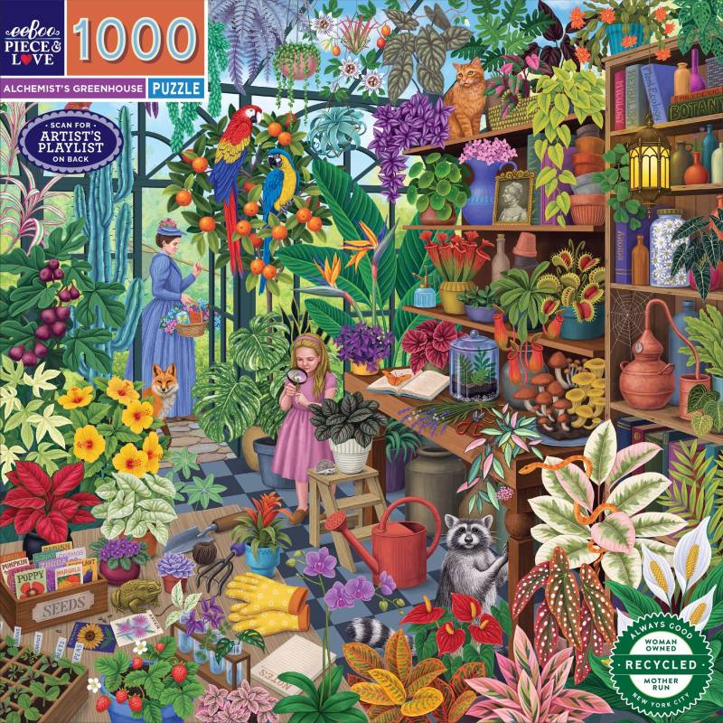 eeBoo Gewächshaus Des Alchemisten 1000 Teile Puzzle eeBoo-51586 eeBoo Gewächshaus Des Alchemisten 1000 Teile Puzzle eeBoo-51586 von Eeboo