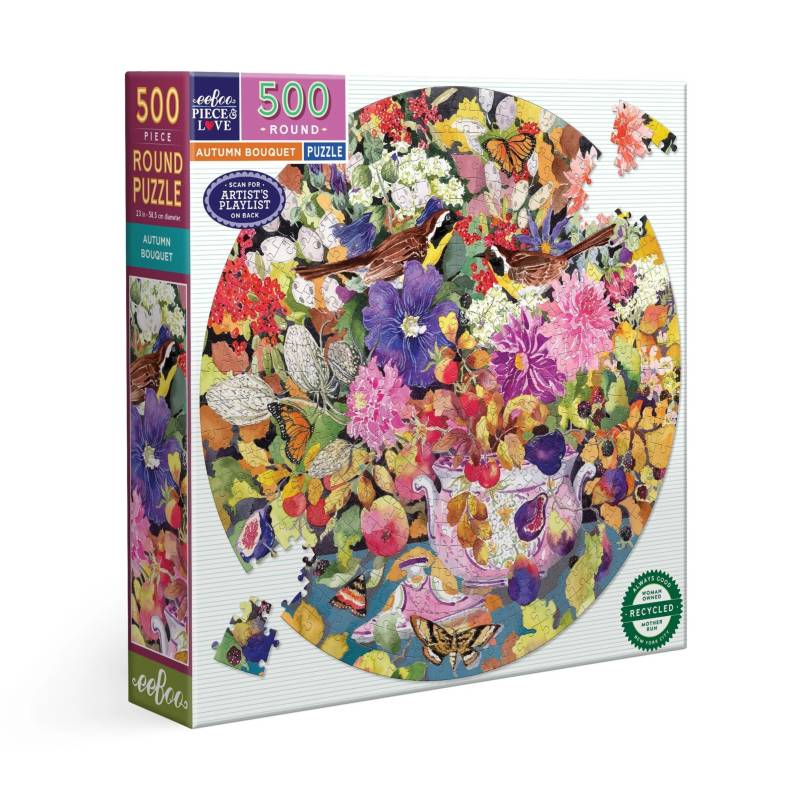 eeBoo Herbstlicher Strauß 500 Teile Puzzle eeBoo-51620 eeBoo Herbstlicher Strauß 500 Teile Puzzle eeBoo-51620 von Eeboo