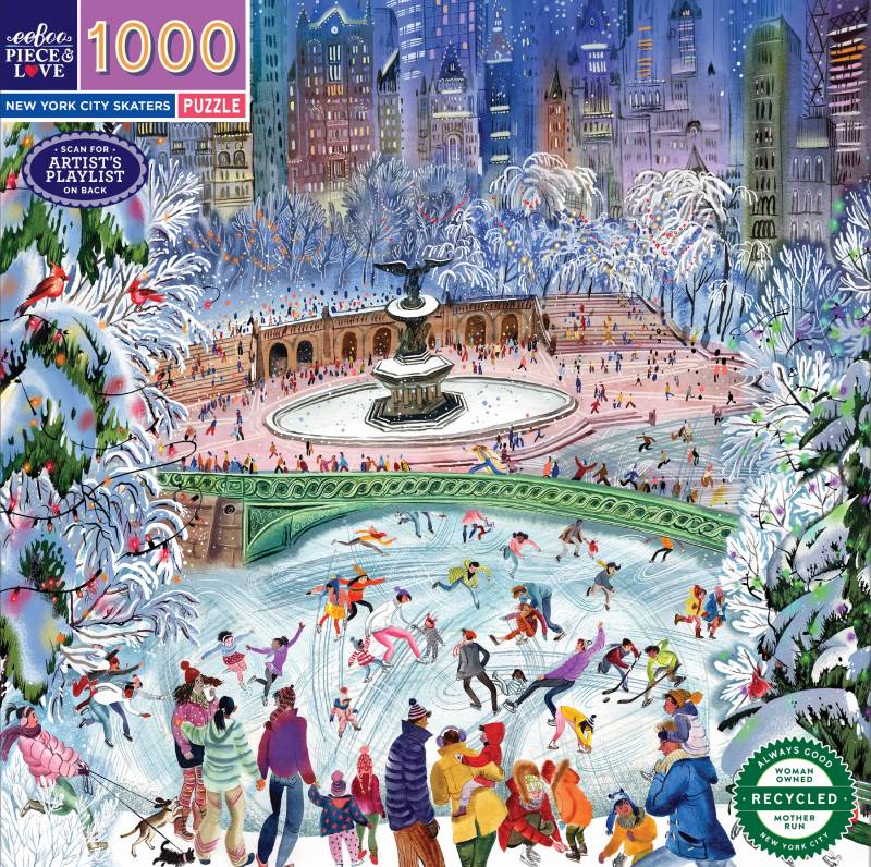eeBoo New York City Skater 1000 Teile Puzzle eeBoo-51574 eeBoo New York City Skater 1000 Teile Puzzle eeBoo-51574 von Eeboo