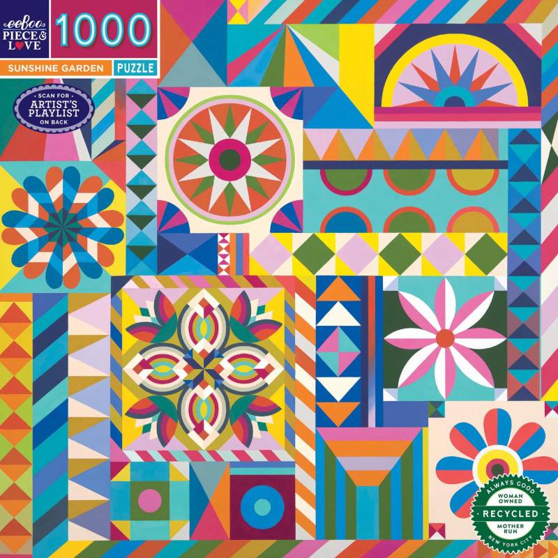 eeBoo Sonnenschein Garten 1000 Teile Puzzle eeBoo-52104 eeBoo Sonnenschein Garten 1000 Teile Puzzle eeBoo-52104 von Eeboo