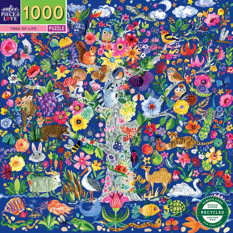 eeBoo Tree Of Life 1000 Teile Puzzle eeBoo-50825 eeBoo Tree Of Life 1000 Teile Puzzle eeBoo-50825 von Eeboo