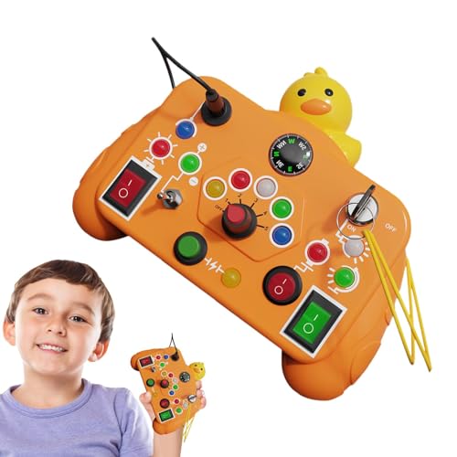 Eelogoo Montessori LED-Brett, LED-Spielzeug,Sensorisches LED-Spielzeug für Kleinkinder, Montessori-Brett - Spielzeug für die frühe Entwicklung von Vorschulkindern für Wohnzimmer, Spielplatz, von Eelogoo