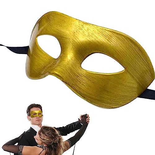 Eelogoo Venezianische Gesichtsbedeckung - Mardi Gras Gesichtsbedeckung | Wiederverwendbare tragbare venezianische Karnevals-Halloween-Party-Gesichtsabdeckung für Karneval, Cosplay, Halloween von Eelogoo