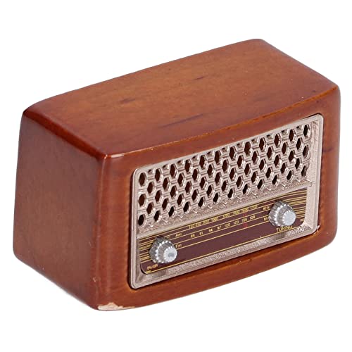 1:12 Dollhouse Radio Miniatur Retro Niedliche Radiomodell Dekoration Zubehör Tun Spielzeug Spielen Spielzeug 1:12 Dollhouse Radio Miniatur Retro Niedliche Radiomodell Dekoration Zubehör Tun Spielzeug Spielen Spielzeug von Eeneme
