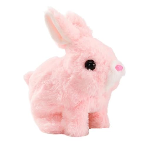 Eeuye Plüschtier, Elektronisches Interaktives Osterspielzeug, Hasen Können und Sprechen, mit Geräuschen und Bewegungen, Als Geschenk, Rosa Eeuye Plüschtier, Elektronisches Interaktives Osterspielzeug, Hasen Können und Sprechen, mit Geräuschen und Bewegungen, Als Geschenk, Rosa von Eeuye