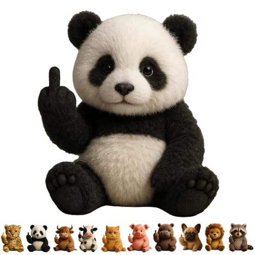 Eevhrqw Middle Finger Plush Animals,lustiger Mittelfinger-plüschhund,niedlicher Lustiger Mittelfinger-plüschhun,Cute Middle Finger Plush Highland Cow,Stress Relief Decor Gift,for Home Office Desk-I Eevhrqw Middle Finger Plush Animals,lustiger Mittelfinger-plüschhund,niedlicher Lustiger Mittelfinger-plüschhun,Cute Middle Finger Plush Highland Cow,Stress Relief Decor Gift,for Home Office Desk-I von Eevhrqw