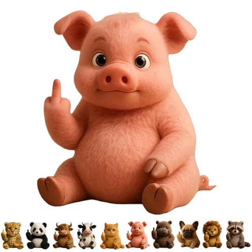 Eevhrqw Middle Finger Plush Animals,lustiger Mittelfinger-plüschhund,niedlicher Lustiger Mittelfinger-plüschhun,Cute Middle Finger Plush Highland Cow,Stress Relief Decor Gift,for Home Office Desk-J Eevhrqw Middle Finger Plush Animals,lustiger Mittelfinger-plüschhund,niedlicher Lustiger Mittelfinger-plüschhun,Cute Middle Finger Plush Highland Cow,Stress Relief Decor Gift,for Home Office Desk-J von Eevhrqw