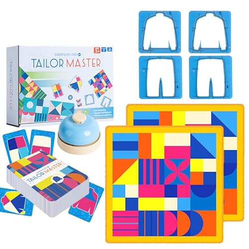 Tailor Master Game,Tailor Master Matching-Spiel,Tailor Master Brettspiel,Tailor Master-Spiel,schneidermeister Matching Spiel,Denk & Konzentrationstraining-Standard Edition Pro von Eevhrqw
