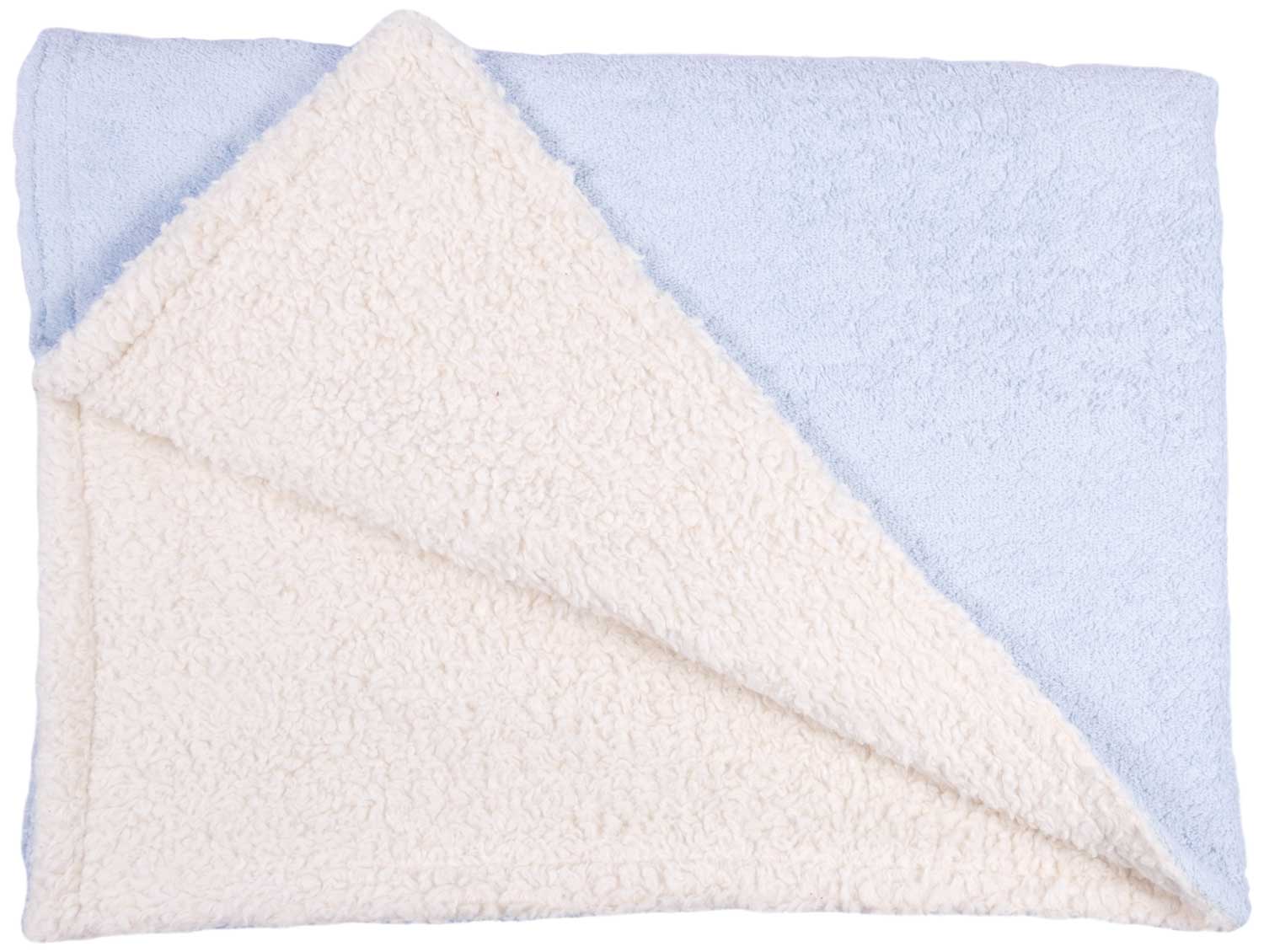 Efie - Bio Babydecke hellblau weiß Efie - Bio Babydecke hellblau weiß von Efie