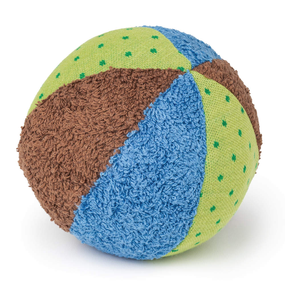 Efie - Stoff Rasselball blau-grün Efie - Stoff Rasselball blau-grün von Efie