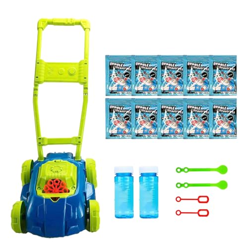 Efymosce Seifenblasenmaschine, Bubble Rasenmäher für Kinder, Blase Rasenmäher für Kleinkinder, Blase Maker für Kinder, Bubble Machine für Sommer im Freien Garten Gartenspielzeug Efymosce Seifenblasenmaschine, Bubble Rasenmäher für Kinder, Blase Rasenmäher für Kleinkinder, Blase Maker für Kinder, Bubble Machine für Sommer im Freien Garten Gartenspielzeug von Efymosce