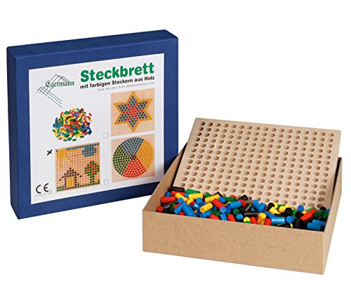 Egermann EH213/231 - Steckspielbrett Holzsteckspiel Reihe, Kleinkindspielzeug Egermann EH213/231 - Steckspielbrett Holzsteckspiel Reihe, Kleinkindspielzeug von Egermann