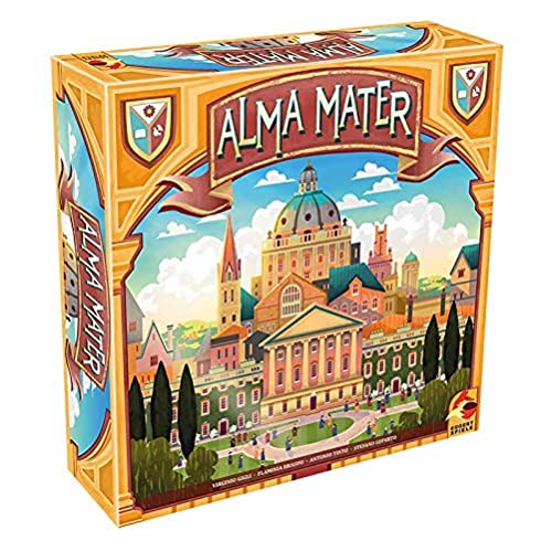 Eggertspiele, Alma Mater (Auflage 2022), Expertenspiel, Strategiespiel, 2-4 Spieler, Ab 12+ Jahren, 90+ Minuten, Deutsch von Asmodee