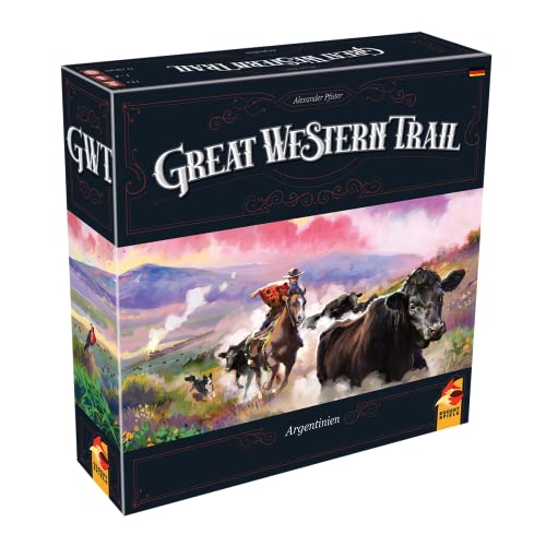 Eggertspiele, Great Western Trail – Argentinien, Kennerspiel, Strategiespiel, 1-4 Spieler, Ab 12+ Jahren, 75-100 Minuten, Deutsch, Mehrfarbig, Bunt von Eggertspiele