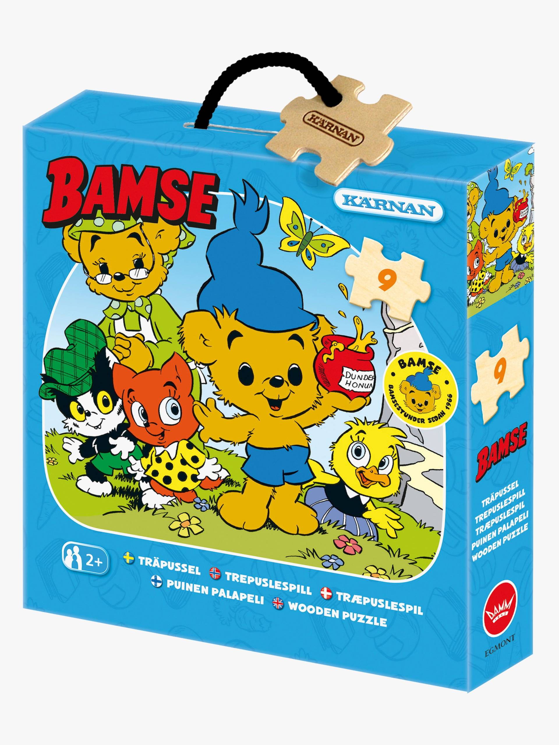 Egmont Kärnan Bamse Holzpuzzle Als Bamse klein war 9 Teile von Egmont Kärnan