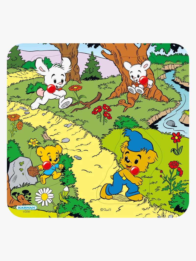 Egmont Kärnan Bamse Knopfpuzzle Bamse im Wald 4 Teile von Egmont Kärnan