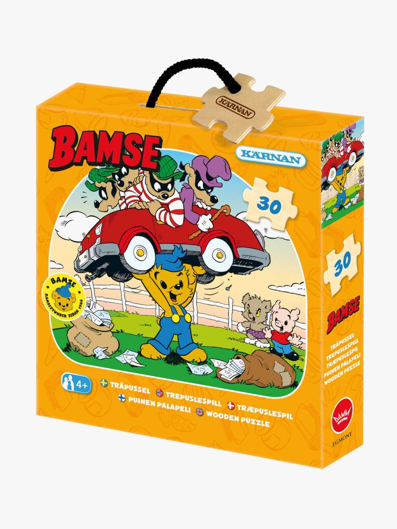 Egmont Kärnan Skurkpussel Bamse Holzpuzzle 30 Teile von Egmont Kärnan
