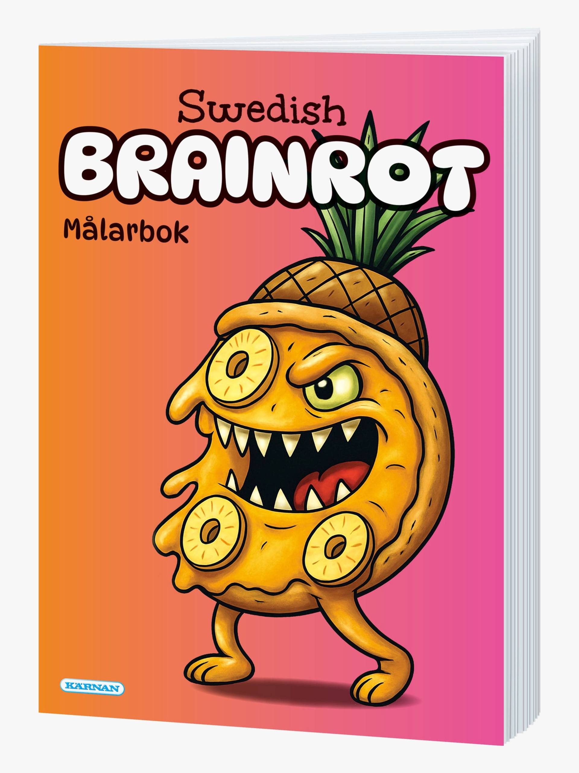 Egmont Kärnan Swedish Brainrot Malbuch von Egmont Kärnan