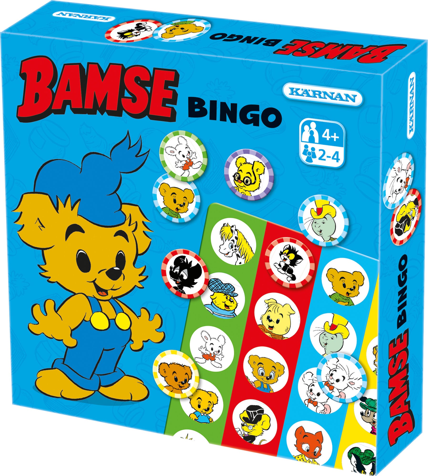 Kärnan Bamse Bingo-Spiel Kärnan Bamse Bingo-Spiel von Bamse