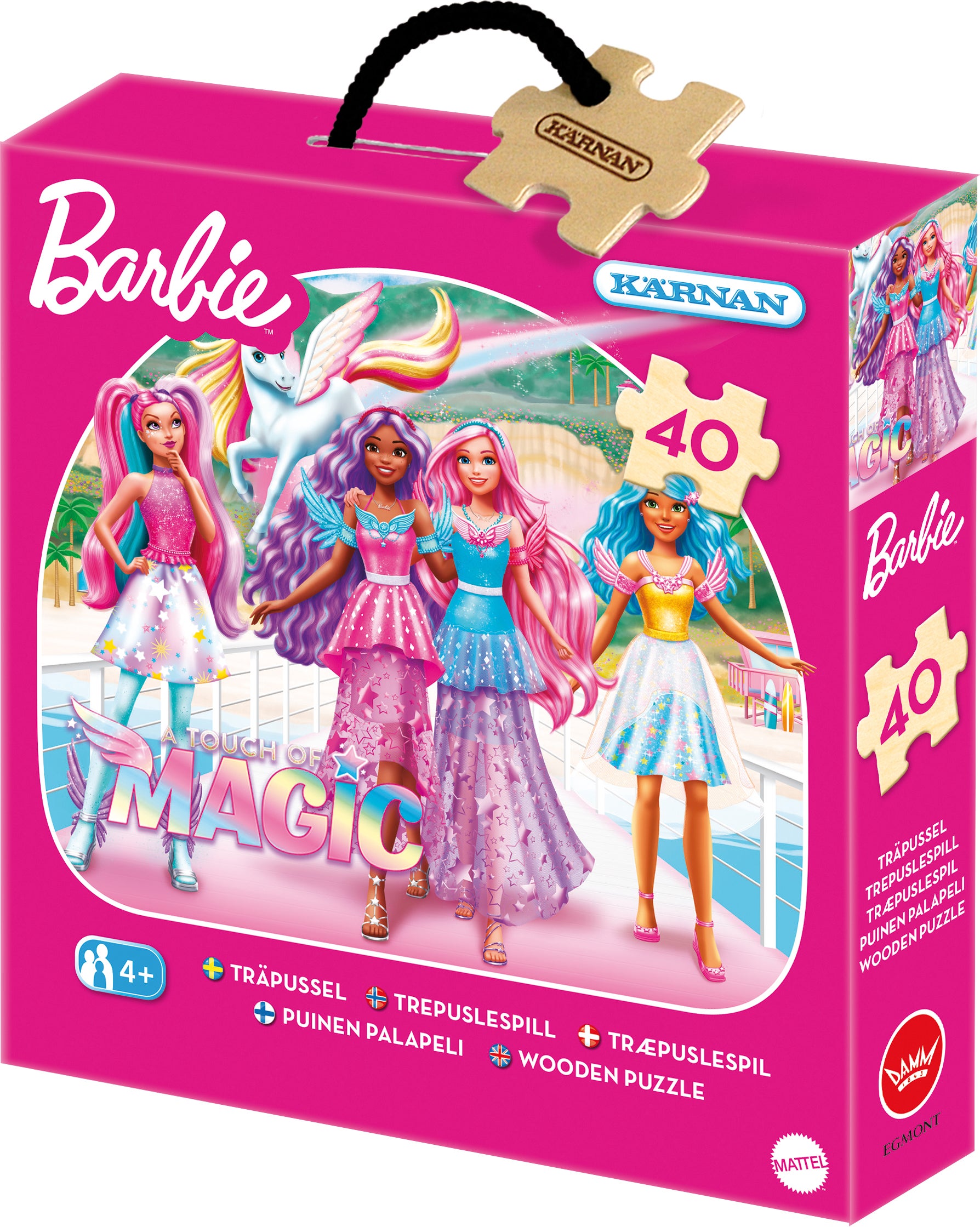 Kärnan Barbie Holzpuzzle 40 Teile Kärnan Barbie Holzpuzzle 40 Teile von Egmont Kärnan