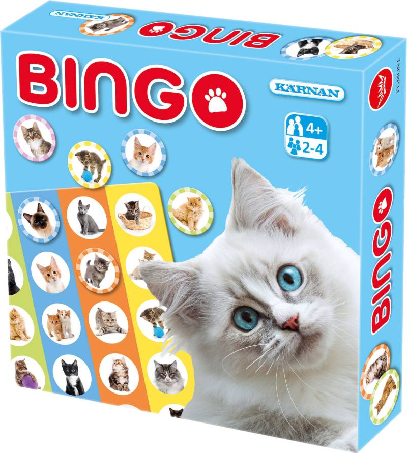 Kärnan Bingo-Spiel Katzen von Egmont Kärnan