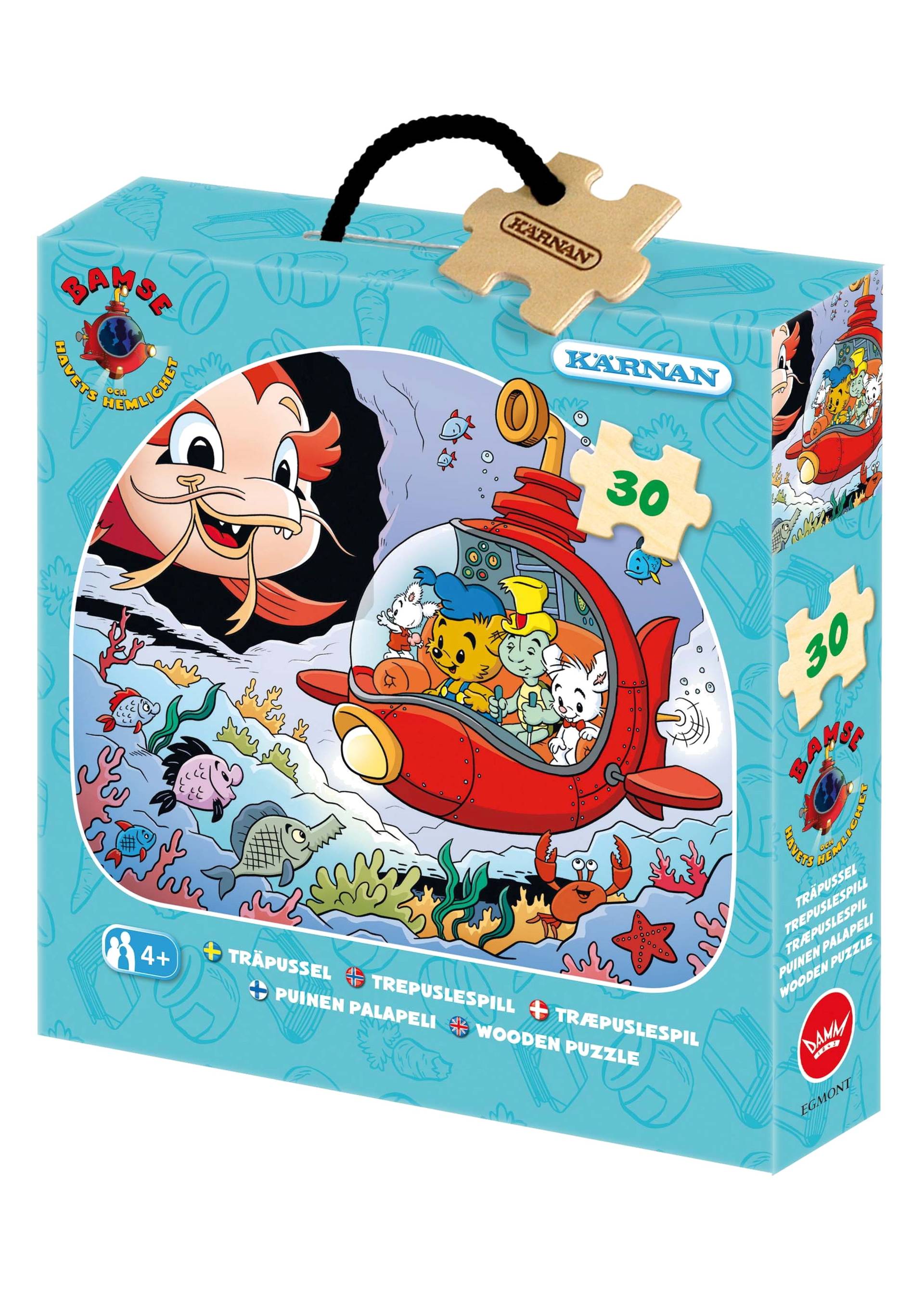 Kärnan Holzpuzzle Bamse und das Geheimnis der See 30 Teile Kärnan Holzpuzzle Bamse und das Geheimnis der See 30 Teile von Egmont Kärnan
