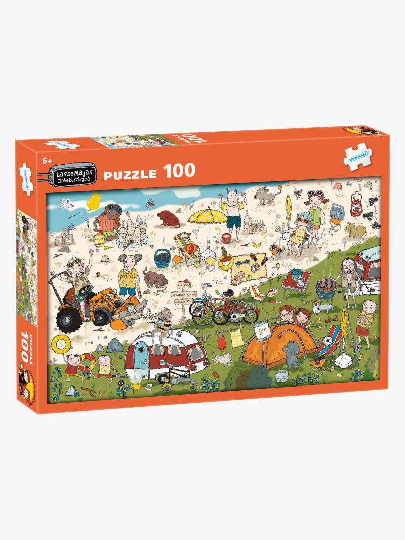 Kärnan LasseMajas Detektivbüro Puzzle 100 Teile von Egmont Kärnan