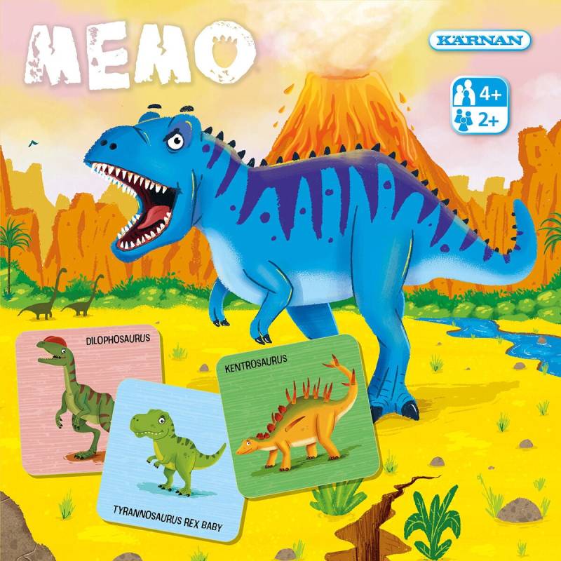 Kärnan Memo-Spiel Dinosaurier von Egmont Kärnan