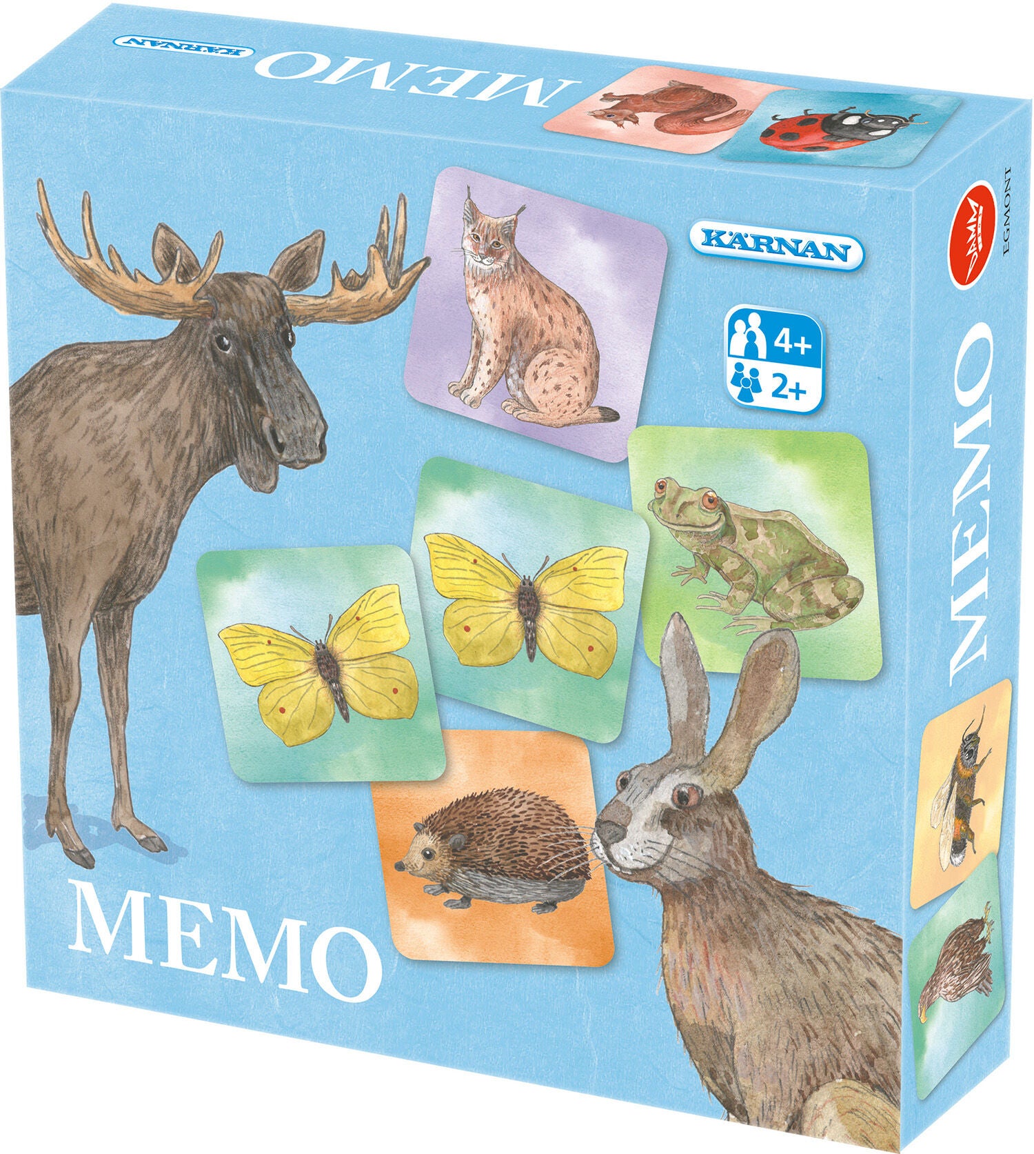 Kärnan Memory-Spiel Tiere von Egmont Kärnan