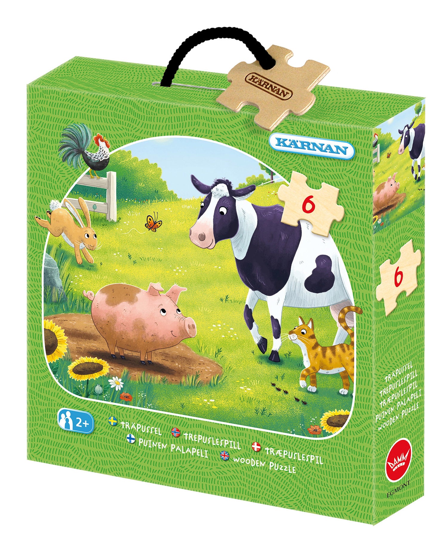 Kärnan Puzzle Auf Dem Bauernhof 6 Teile Kärnan Puzzle Auf Dem Bauernhof 6 Teile von Egmont Kärnan