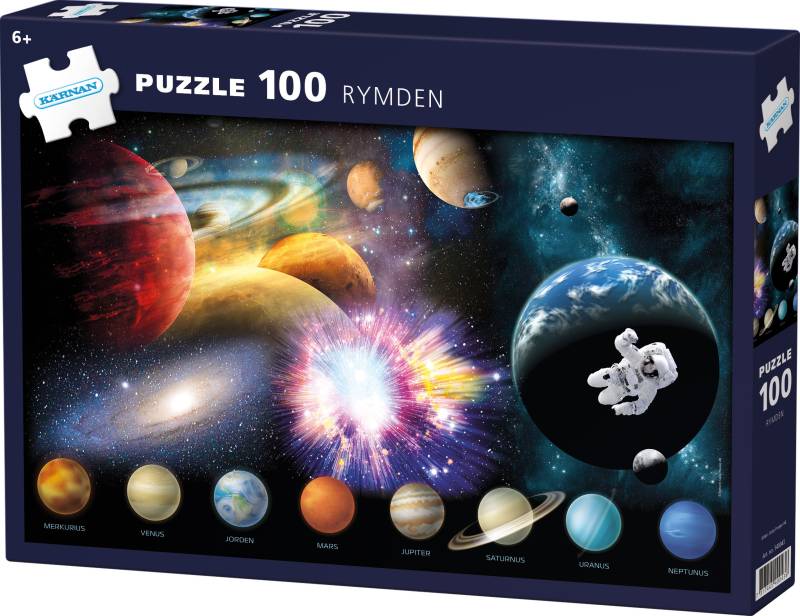 Kärnan Puzzle Weltall 100 Teile von Egmont Kärnan