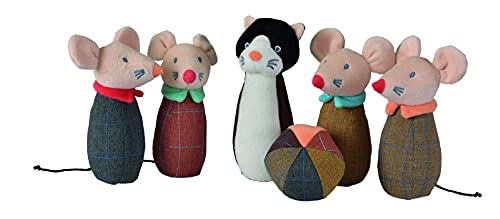 Egmont Toys 140451 140451-Juego de Bolos Gato y Ratón Spielzeug für Babys, Mehrfarbig von Egmont Toys