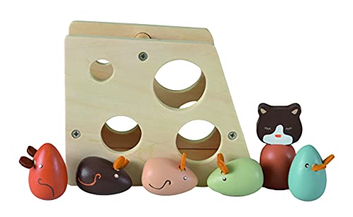 Egmont Toys -511089-Stapeln auf Käse Stapelset, Mehrfarbig (511089) von Egmont Toys
