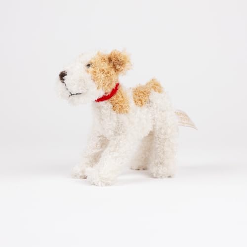 Egmont Toys Eliot Plüsch-Hund – Kuscheltier in verschiedenen Größen, weiches Polyester, stehende Form, waschbar, Geschenk für alle Altersgruppen (Klein 15cm) von Egmont Toys