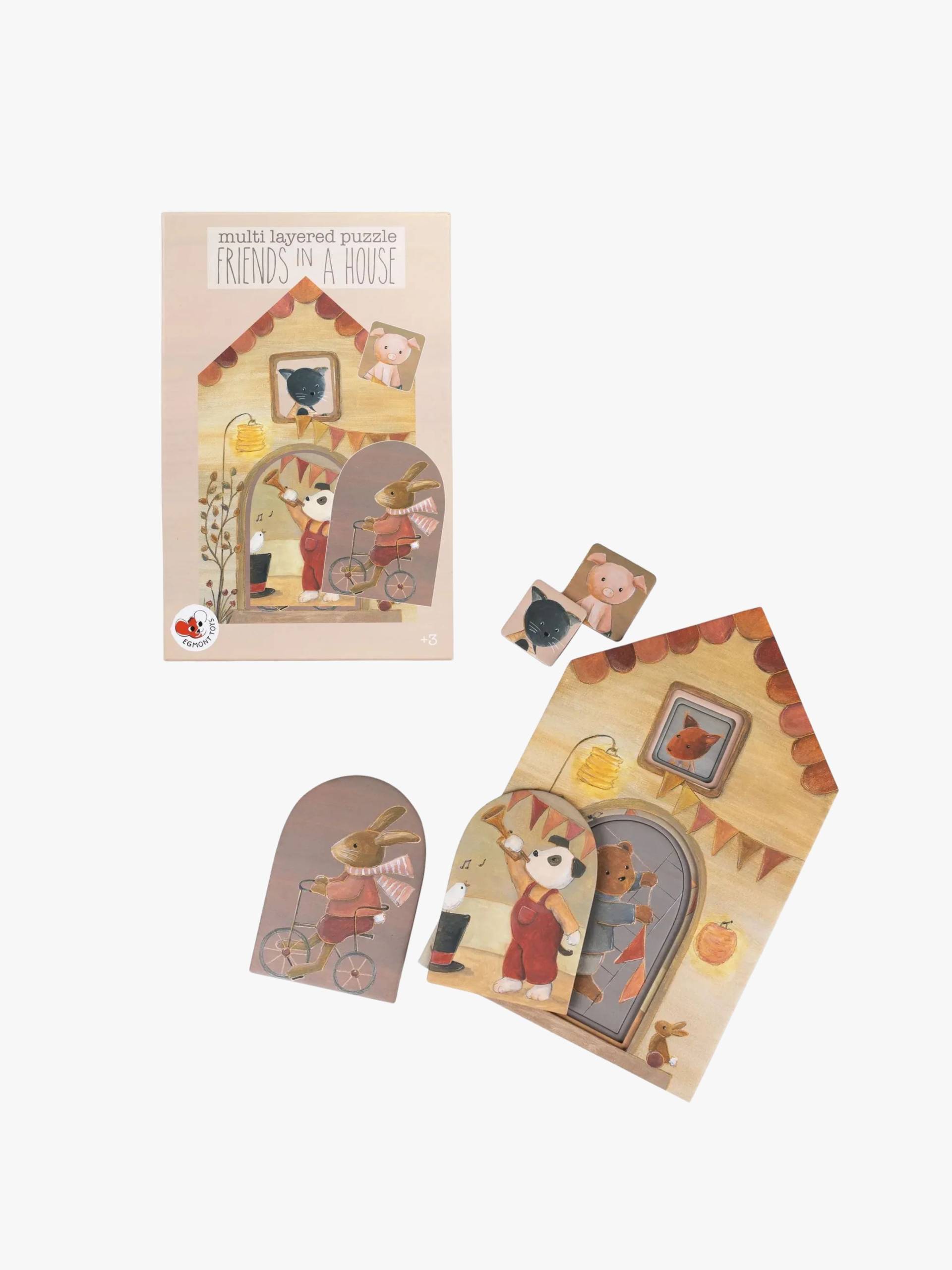 Egmont Toys Freundesgruppe Puzzle mit Schichten von Egmont Toys