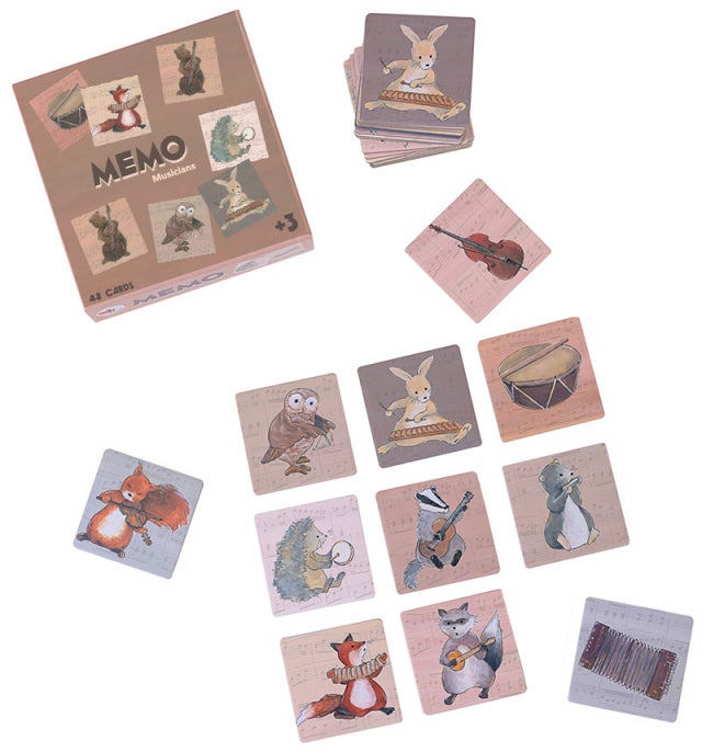 Egmont Toys Memo-Spiel Musiktiere von Egmont Toys