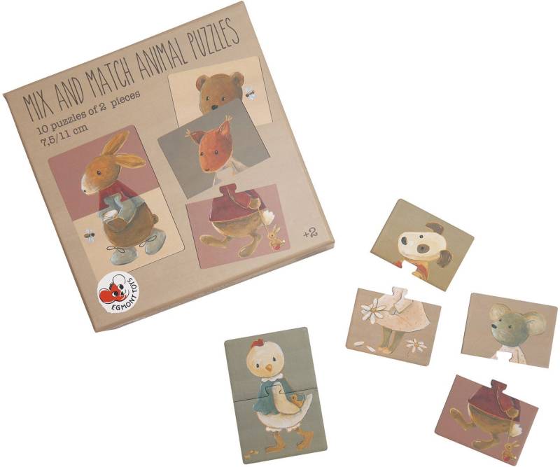 Egmont Toys Mix &  Match Puzzle Tiere 20 Teile von Egmont Toys