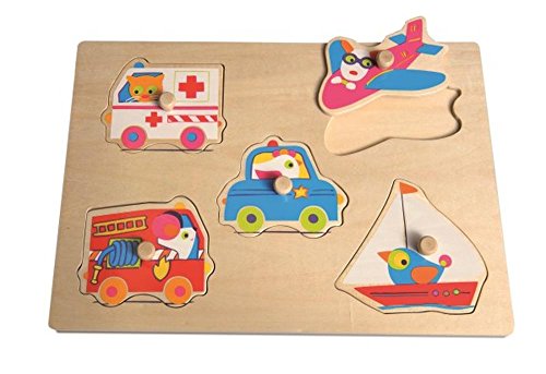 Egmont Transportpuzzle aus Holz von Egmont Toys