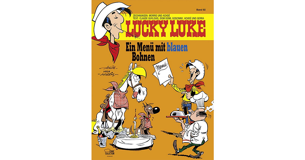 Buch - Lucky Luke - Ein Menü mit blauen Bohnen, Band 92 Buch - Lucky Luke - Ein Menü mit blauen Bohnen, Band 92 von Egmont