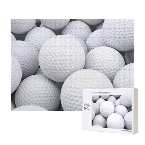 3D-Golfballmuster,500 Teile Holzpuzzle Familienspiel Puzzles für Erwachsene Teenager Heimdekoration 3D-Golfballmuster,500 Teile Holzpuzzle Familienspiel Puzzles für Erwachsene Teenager Heimdekoration von EgoMed